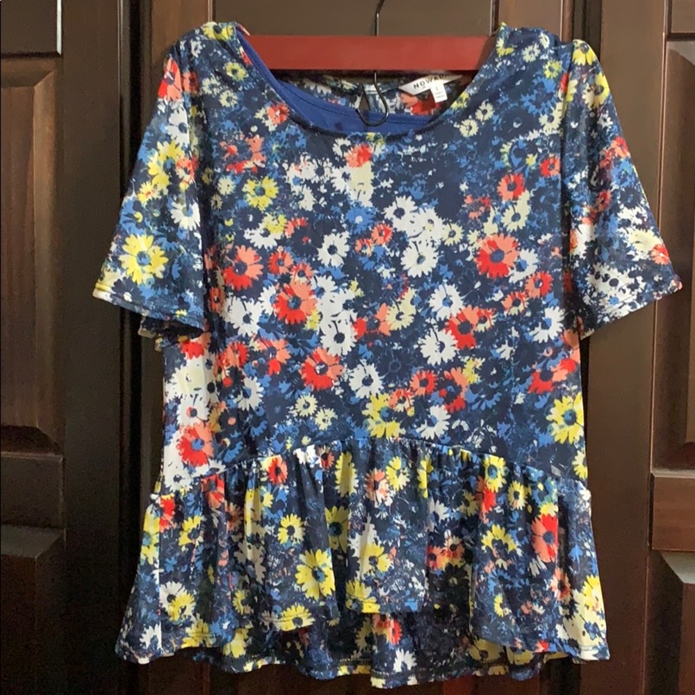 Girls Floral Blouse